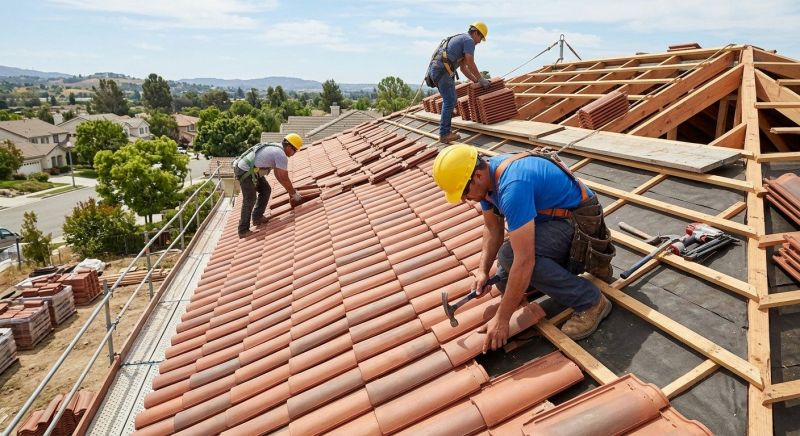 Tile Roof Installation in Fredericksburg, VA